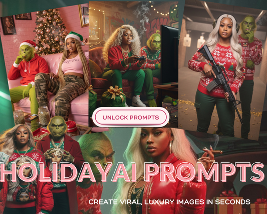 GRINCH HOLIDAY PROMPTS